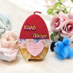 Χειροποίητο Αρωματικό Κερί Πασχαλινό Αυγό Καλό Πάσχα Δώρο για τη Δασκάλα