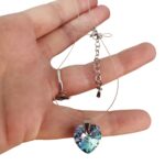 Χειροποίητο Κολιέ με Swarovski® Καρδιά σε Πετονιά