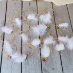 Χειροποίητα Βραχιόλια Bachelorette με Φτερά, Strass & Καρδιά με Χάραξη