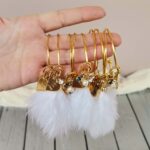 Χειροποίητα Βραχιόλια Bachelorette με Πέρλα, Strass, Φτερά & Χάραξη