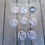 Χειροποίητο Προσωποποιημένο Μαγνητάκι Ψυγείου με Όνομα & Καρδιές Χειροποίητο Προσωποποιημένο Μαγνητάκι Ψυγείου με Όνομα & Καρδιές