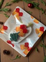 Χειροποίητη Χριστουγεννιάτικη Φυτική Αρωματική Ταμπλέτα Ντουλάπας- Ελαιοκράμβη Καρύδα