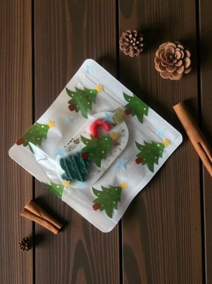 Χειροποίητη Χριστουγεννιάτικη Φυτική Αρωματική Ταμπλέτα Ντουλάπας- Ελαιοκράμβη Καρύδα